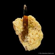 Baryte on Calcite