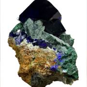 Azurite, malachite TSUMEB 