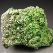 HEAZLEWOODITE, gem GARNET var. GROSSULAR var. CHROMIAN