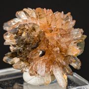 Fluorite on Creedite