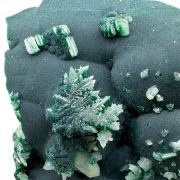 Cerussite, malachite