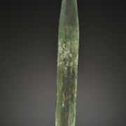 Beryl (slender, tapered termination gem crystal)