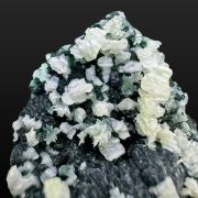 Cerussite, malachite