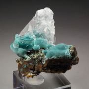 ROSASITE, CALCITE