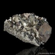 Pyrrhotite with Quartz and Cassiterite