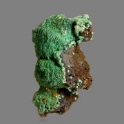 Wulfenite on Malachite after Azurite