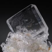 Fluorite - gem-clear tabular habit