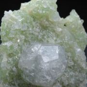 Analcime on Prehnite - modern classic locale