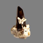 Smokey Quartz with Orthoclase.