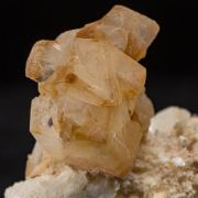 Calcite on Chabazite