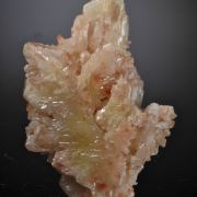 Cerussite- Chromian, reticulated twins