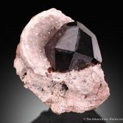 Almandine Garnets on Matrix from Austria