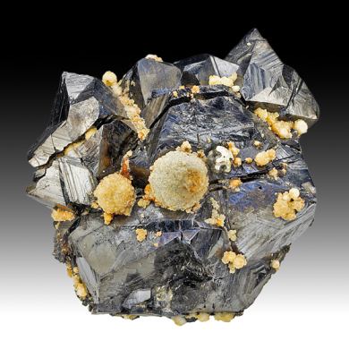 Sphalerite with Dolomite, Pyrite