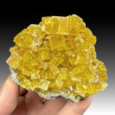 Fluorite with Barite