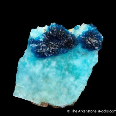 Veszelyite on Hemimorphite