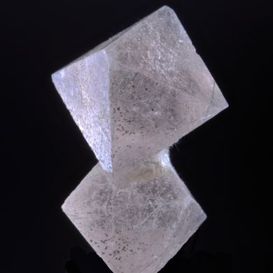 Fluorite -Pink Octahedral with inclusions