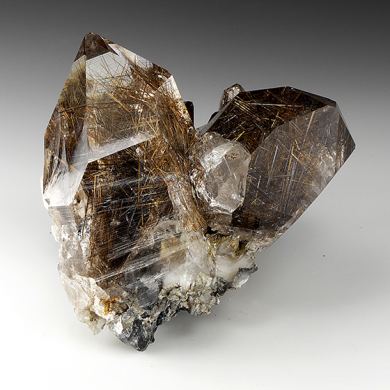 Quartz with Rutile