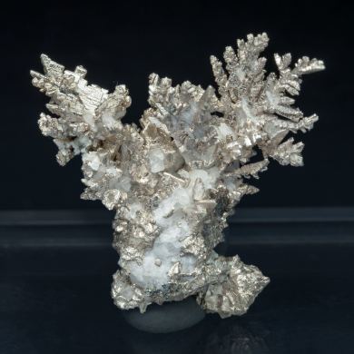 Silver with Calcite