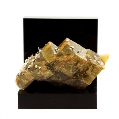 Siderite, Quartz, Pyrite.