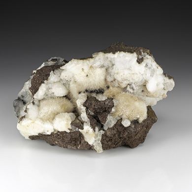 Gmelinite with Natrolite, Analcime