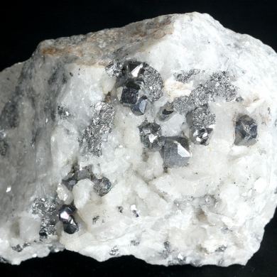 Carrolite on Calcite