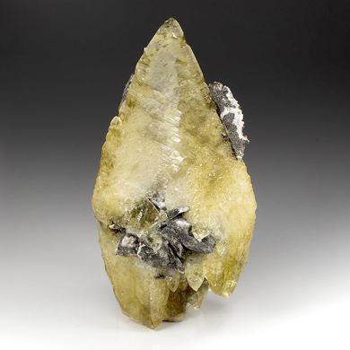 Calcite with Chalcopyrite, Dolomite