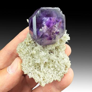 Fluorite with Quartz