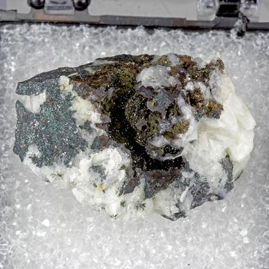 Segnitite with Goethite, Tetrahedrite