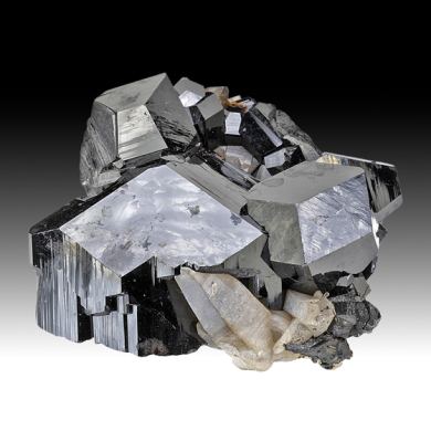 Schorl with Quartz