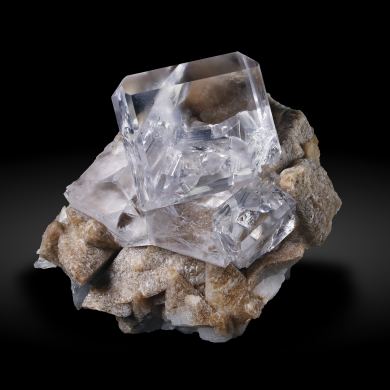 Fluorite with Calcite