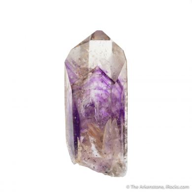 Quartz, Amethyst, Smoky Quartz with Water Bubble