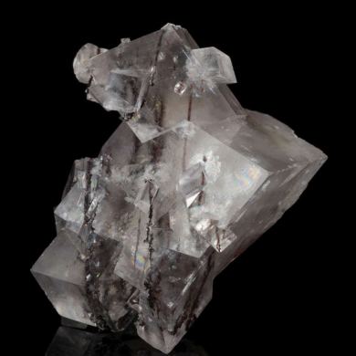Calcite with inclusions of Manganese dendrites