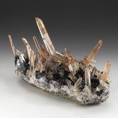 Quartz with Hematite