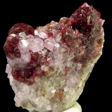 Roselite-beta, calcite