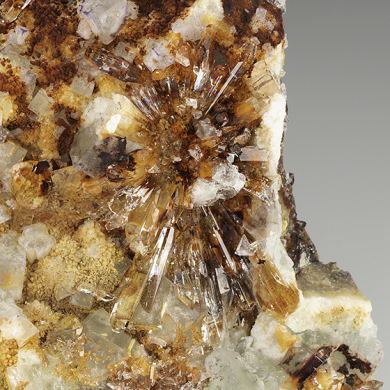 Creedite with Fluorite