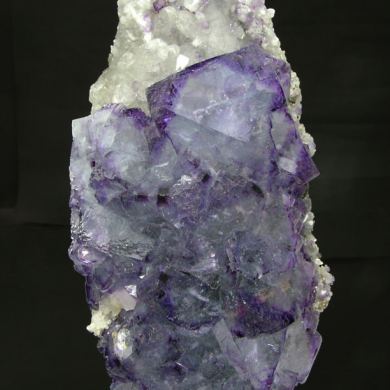 Fluorite with Quartz