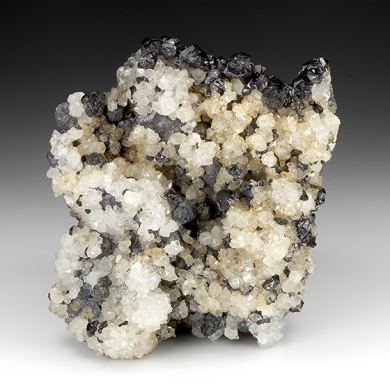 Sphalerite with Quartz, Galena