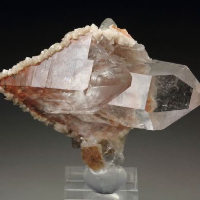 QUARTZ bi-terminated, DOLOMITE