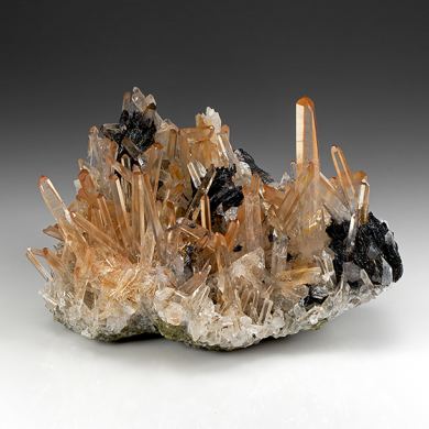 Quartz with Hematite
