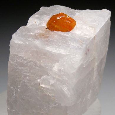 Norbergite in Calcite