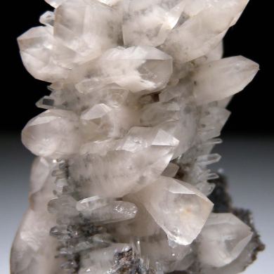 'Gitter' Quartz on Feldspar