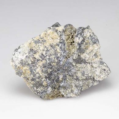 Petzite with Hessite, Pyrite, Quartz