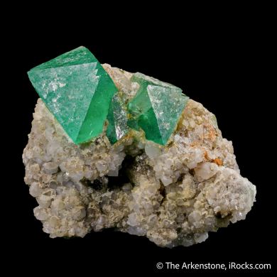 Fluorite with Quartz