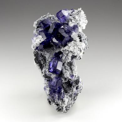 Fluorite with Quartz