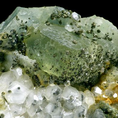 Fluorite, calcite