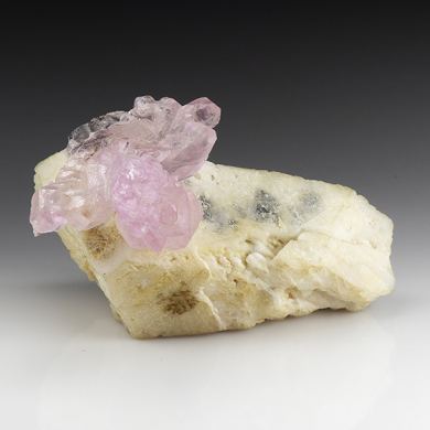 Quartz var. Rose Quartz with Microcline