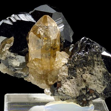 Bixbyite, topaz GREAT COMBO