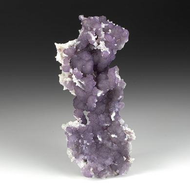Fluorite on Quartz after Calcite