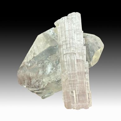 Elbaite with Quartz