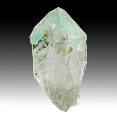 Ajoite in Quartz